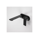 Caroma Urbane II 180mm Wall Basin / Bath Mixer Round Cover Plate Matte Black Lead Free